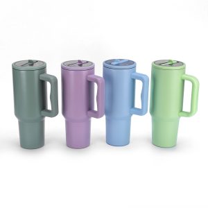 vacuum tumbler with handle