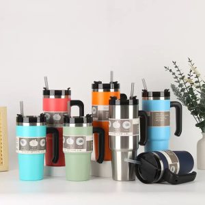 Vacuum Tumbler With Handle
