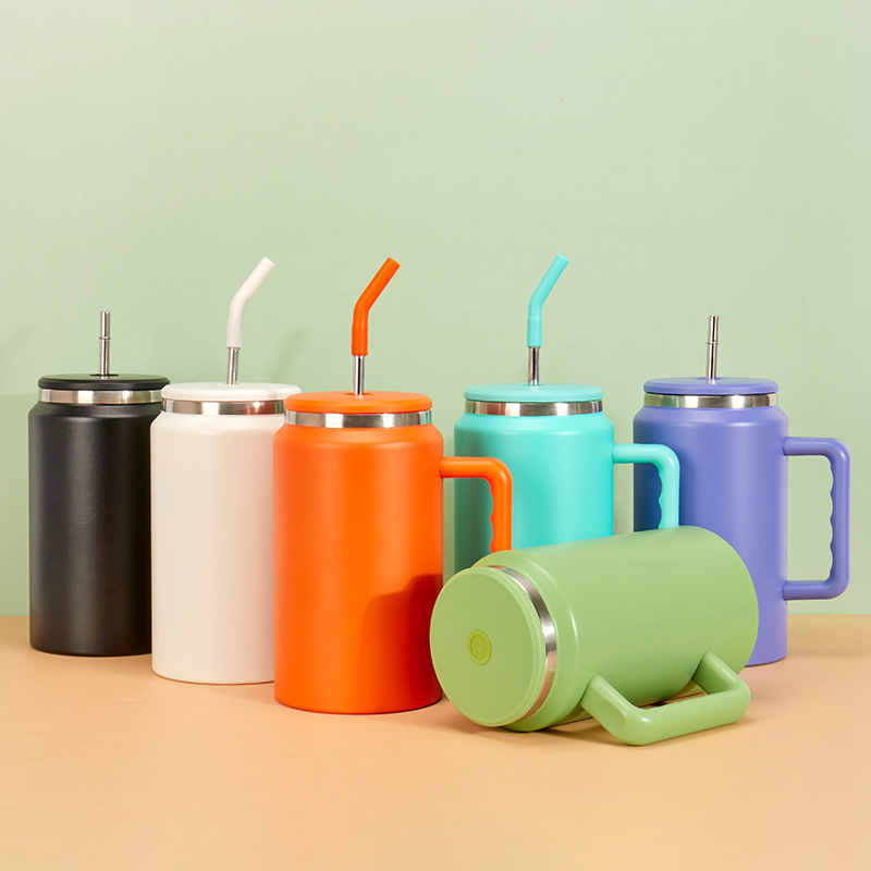 Vacuum Tumbler With Handle